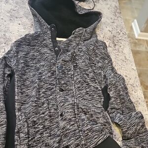 Express Black and Gray Men's Jacket